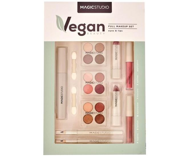 Set ochi si buze Lovely Eyes & Lips Vegan Magic Studio 30625