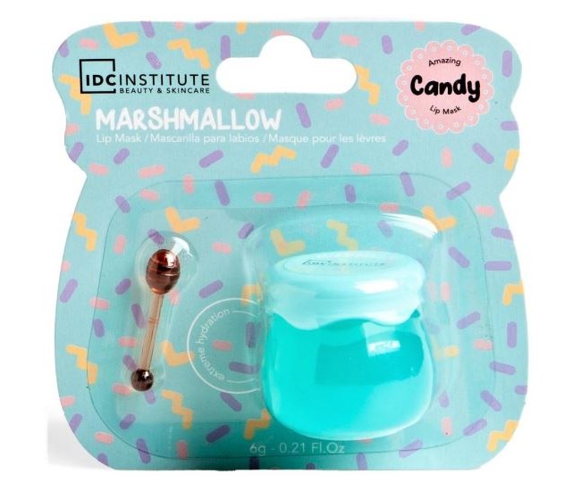 Masca de buze cu aroma de marshmallow Candy IDC Institute 68114M, 6 g