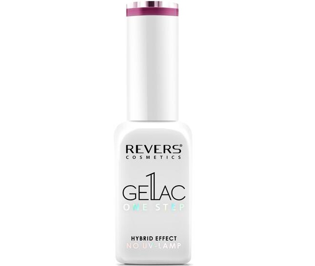 Lac de unghii Gellac 1 Step, Hybrid Effect, Non UV, Revers, 13 Mov inchis, 10 ml