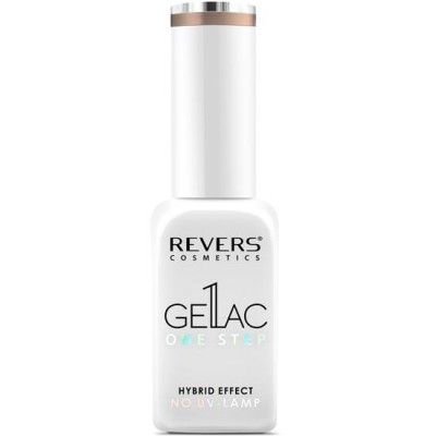 Lac de unghii Gellac 1 Step, Hybrid Effect, Non UV, Revers, 15 Nude, 10 ml