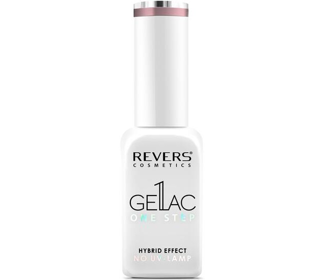 Lac de unghii Gellac 1 Step, Hybrid Effect, Non UV, Revers, 26 Roz pudra, 10 ml