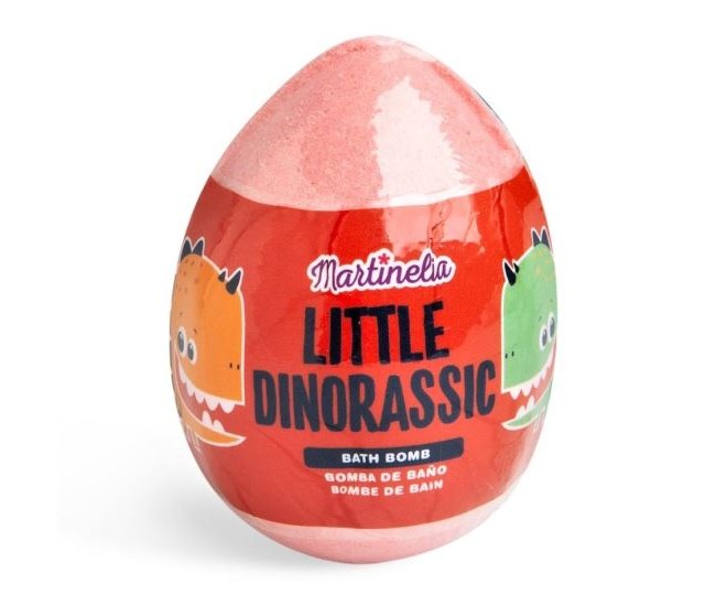 Bila efervescenta de baie Little Dinorassic Surprise Bath Bomb Martinelia 99587R, 140 g