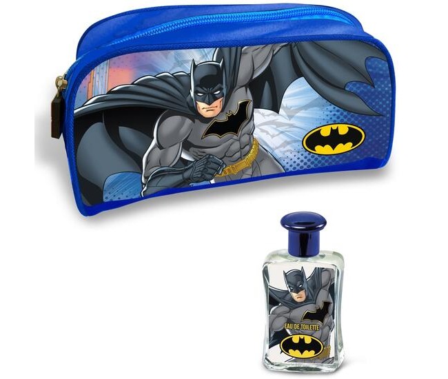 Set copii cu borseta cu apa de toaleta Batman, 50ml