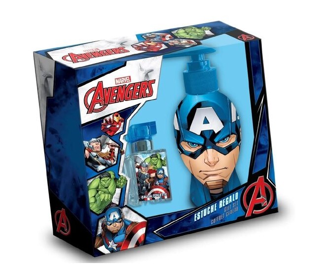 Trusa 20 ml apa de toaleta si 300 ml gel de dus Avengers 2556