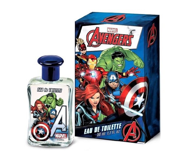 Apa de toaleta pentru baieti Avengers 2562, 50 ml