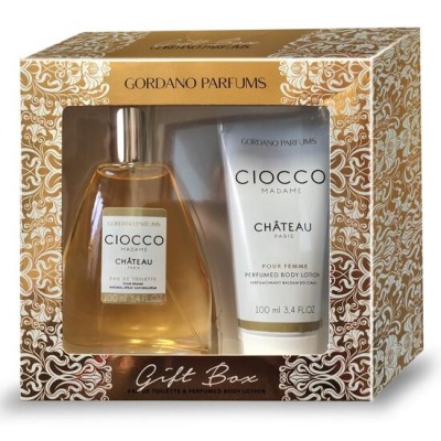 Set Apa de parfum si lotiune de corp Ciocco Revers W038, 200 ml