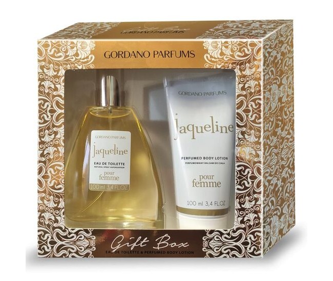 Set Apa de parfum si lotiune de corp Jaqueline Revers W020, 200 ml