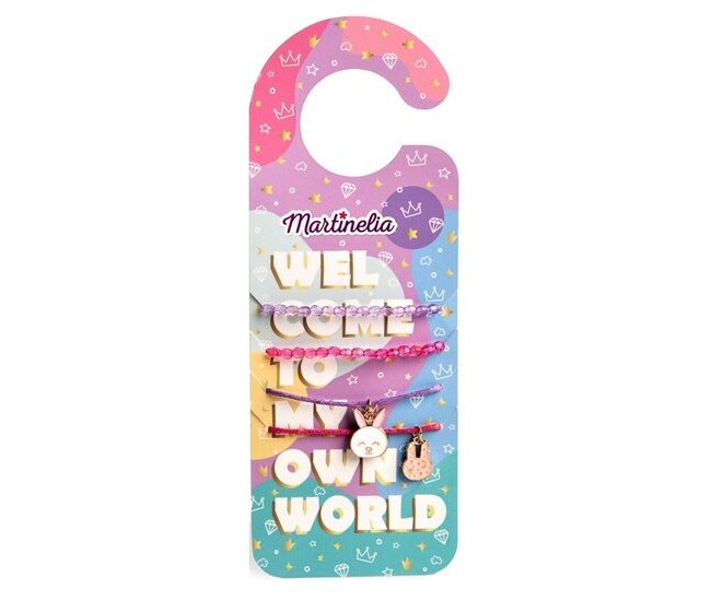 Set 4 bratari pentru fetite Welcome to my World Martinelia 8901B