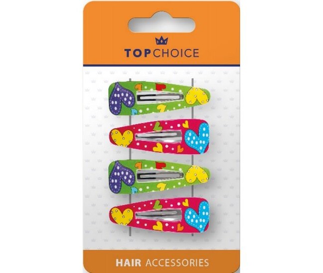 Set 4 Agrafe de par, Top Choice 23231