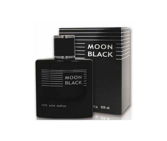 Set 4 Apa de toaleta Moonblack, barbati, Cote D´Azur, 100 ml + Tester GRATUIT