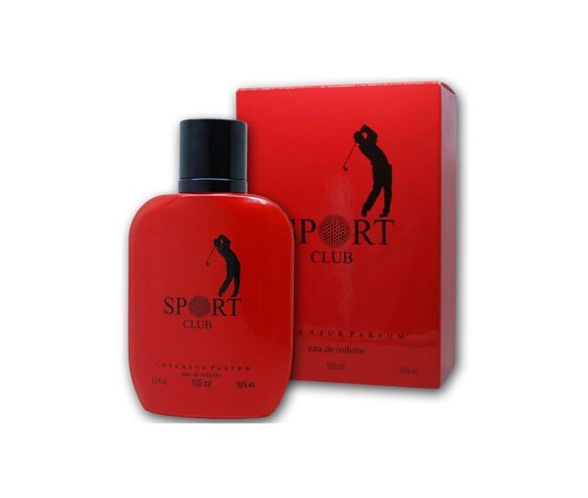 Set 4 Apa de toaleta Sport Club, barbati, Cote D´Azur, 100 ml + Tester GRATUIT