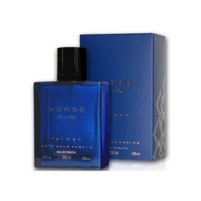 Set 4 Apa de toaleta Verse de Luxe, barbati, Cote D´Azur, 100 ml + Tester GRATUIT