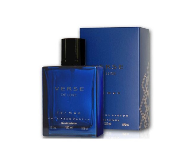 Set 4 Apa de toaleta Verse de Luxe, barbati, Cote D´Azur, 100 ml + Tester GRATUIT