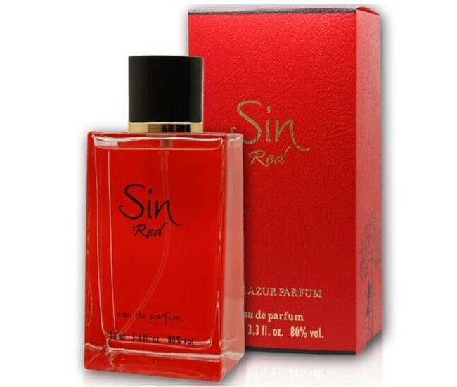 Set 4 Apa de Parfum Cote d'Azur Sin Red, Femei, 100 ml + Tester GRATUIT