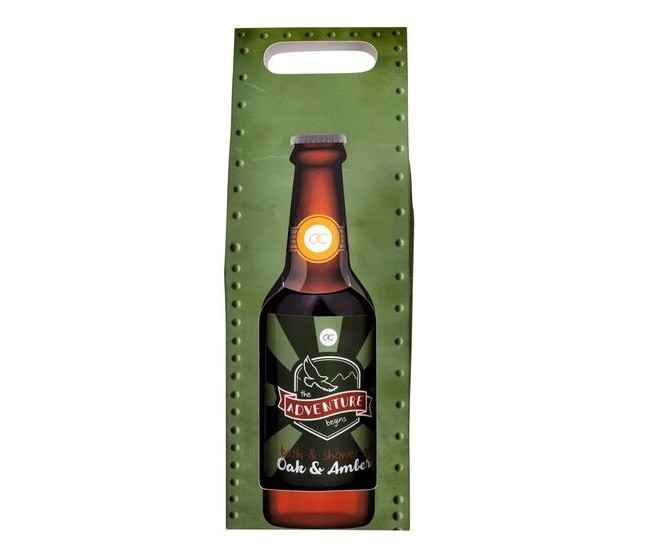 Gel de dus barbati Adventure Collection Beer Bottle Accentra 8157083, 360 ml