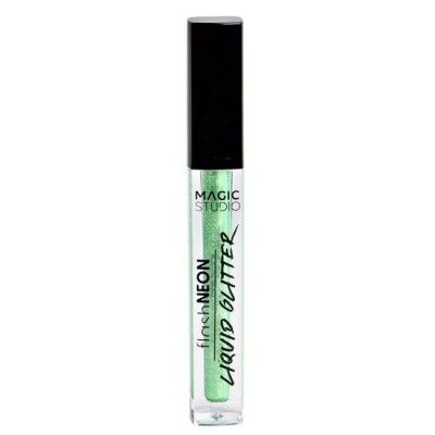 Fard de pleoape Neon Liquid Glitter Magic Studio 32009, 5 ml, verde