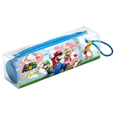 Set pahar pasta de dinti periuta si etui pentru ingrijire dentara Super Mario pentru copii 1805