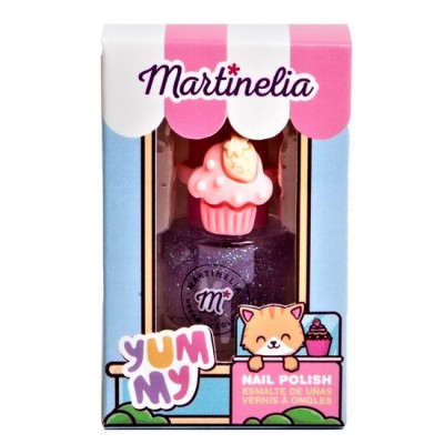 Set de lac de unghii si inel Martinelia Yummy  30610, 5ml, mov