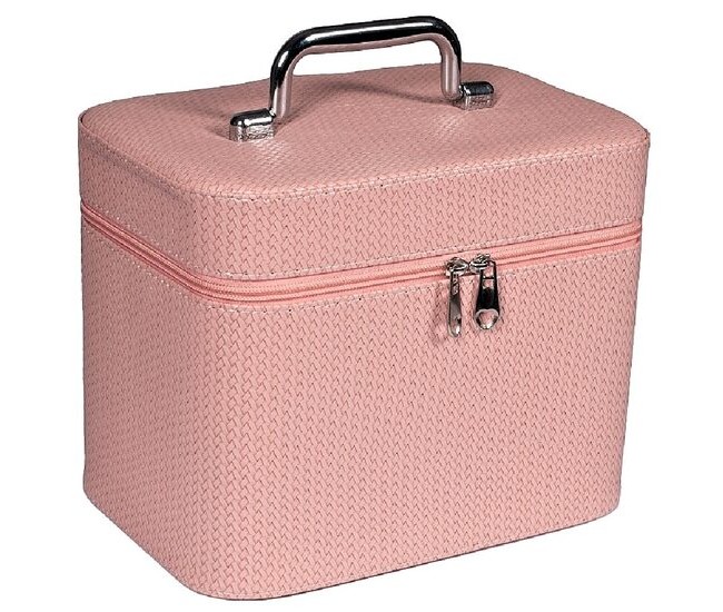 Geanta depozitare cosmetice Plait Pink M, Top Choice 99175