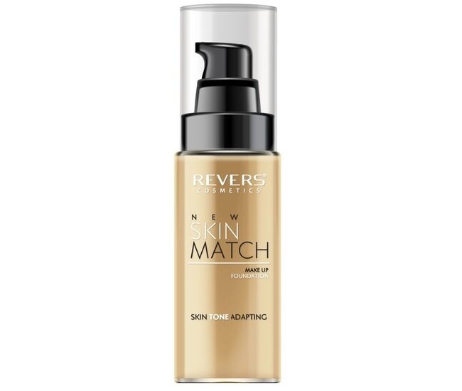 Fond de ten matifiant New Skin Match, cu adaptare la nuanta pielii, Revers, 03, 30ml