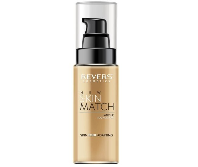 Fond de ten matifiant New Skin Match, cu adaptare la nuanta pielii, Revers, 04, 30ml