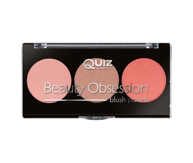 Paleta machiaj Beauty Obsession - Blush, Quiz Cosmetics, 9g