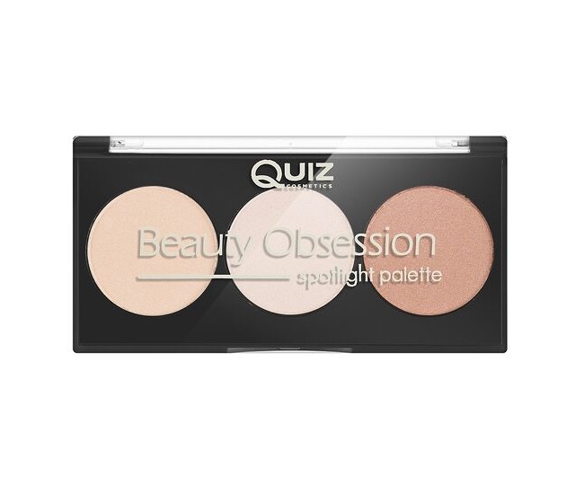 Paleta machiaj Beauty Obsession - Spotlight, Quiz Cosmetics, 9g