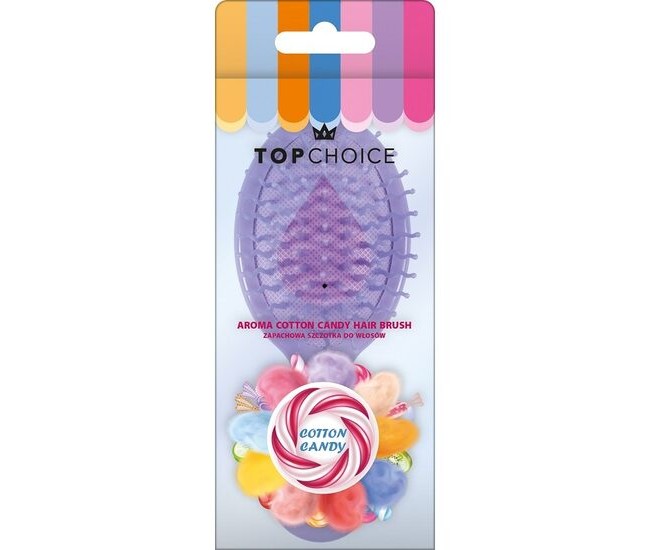 Perie pentru descurcat parul, Top Choice Detangler Candy 64401