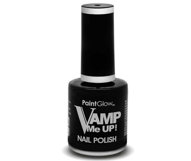 Lac de unghii Vamp Me Up! Paint Glow, negru, 12 ml