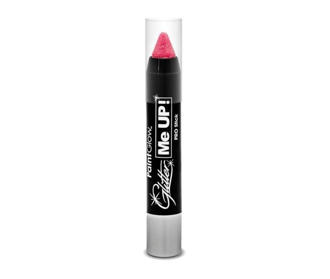 Creion cu sclipici, pentru fata si corp -UV reactiv - Champagne Pink Glitter me Up! Paint Glow