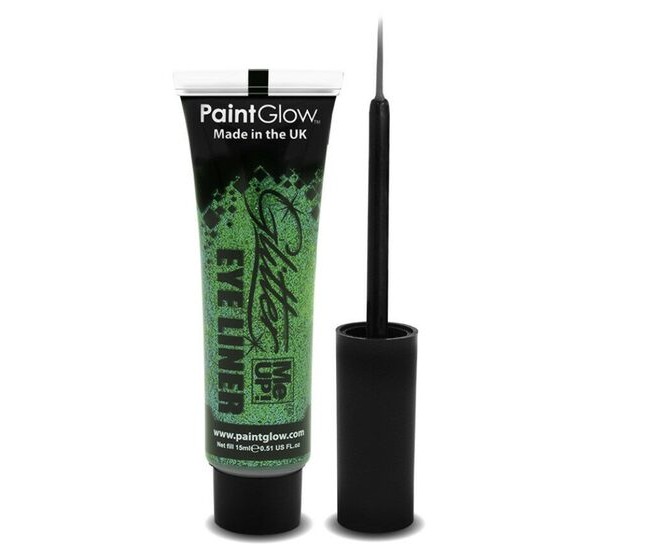 Eyeliner sclipici, Paint Glow, verde