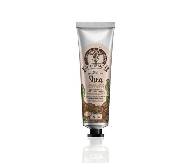 Crema pentru maini si unghii concentrata, cu lapte de capra si unt de shea  INelia Revers 100 ml