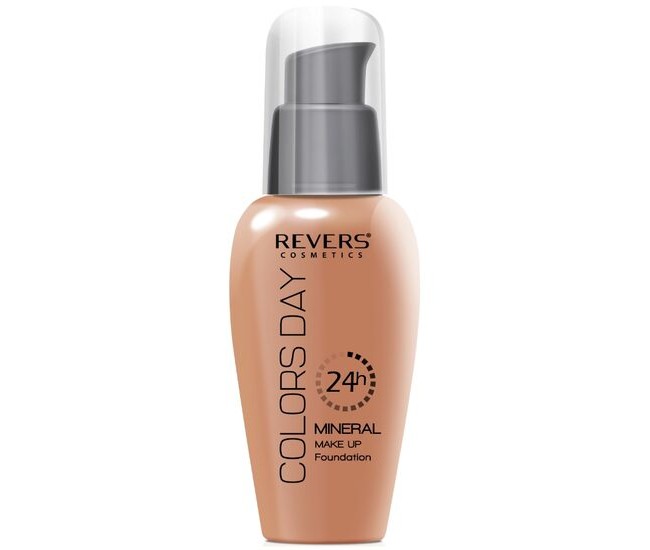 Fond de ten hidratant, acoperire medie, Colors Day, Revers, 50ml, nr 34, bronz