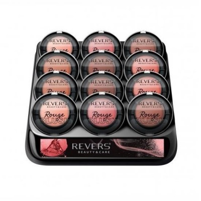 Set 12 bucati Fard de obraz Rouge Blush, Revers, 4 g