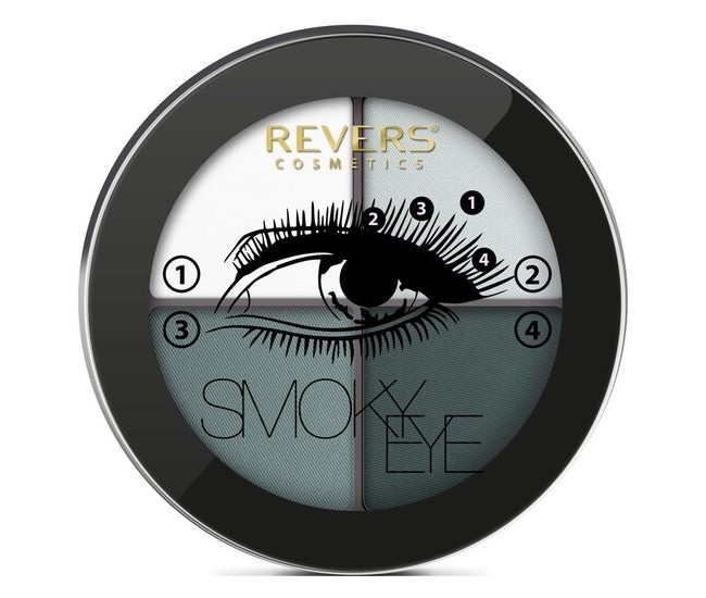 Fard de pleoape Smoky Eyes, Revers, nr. 15, gri, mat