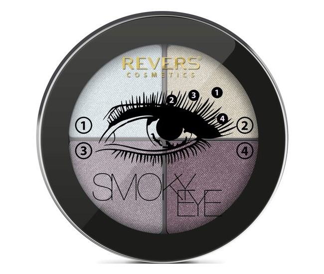 Fard de pleoape Smoky Eyes, Revers, nr. 15, maro, sidef