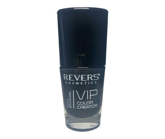 Lac de unghii Vip, 3D, Revers, gri, mat, 12 ml, Nr 022 - inchis