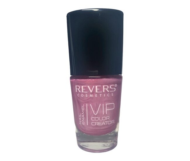 Lac de unghii Vip, 3D, Revers, roz, sidefat, 12 ml, Nr 043