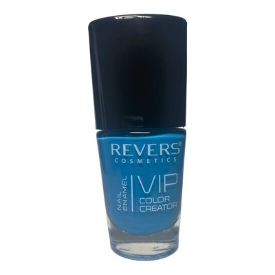 Lac de unghii Vip, 3D, Revers, albastru, mat, 12 ml, Nr 079