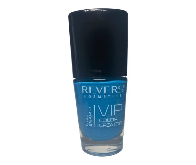 Lac de unghii Vip, 3D, Revers, albastru, mat, 12 ml, Nr 079