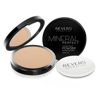 Pudra pentru fata, Compacta, Mineral Perfect, Revers,  03