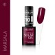 Lac de unghii Solar Gel, Revers, 12 ml, rosu inchis, nr 41, marsala