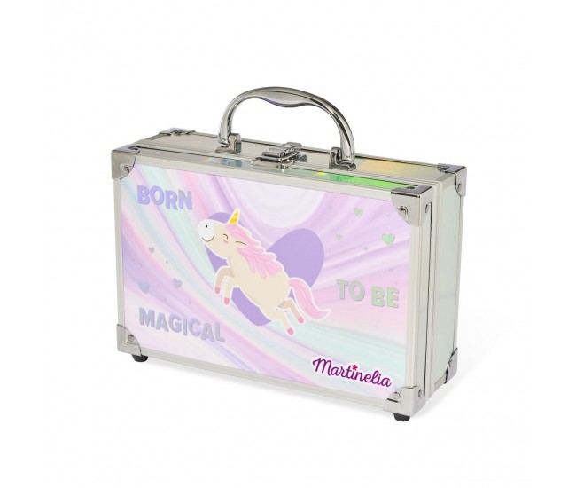 Trusa produse cosmetice pentru copii Martinelia Little Unicorn Perf Traveler Glitter 30656