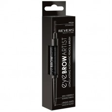 Contur sprancene automat, tip marker, cu pensula speciala, Eye Brow Artist, Revers, negru