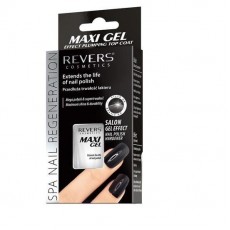 Top coat cu efect de gel si filtru UV, Maxi Gel Plumping Effect, Revers, 10ml