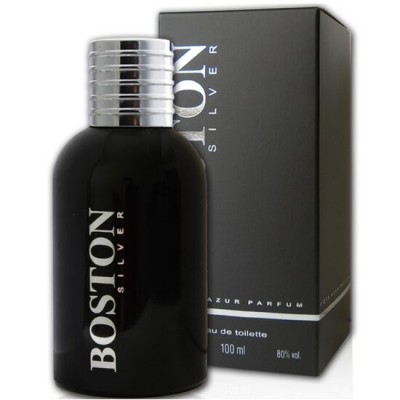 Apa de toaleta Cote d'Azur, Boston Silver, Barbati, 100ml