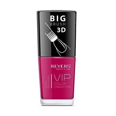 Lac de unghii Vip, 3D, Revers, rosu, 12 ml, Nr 118 - mat