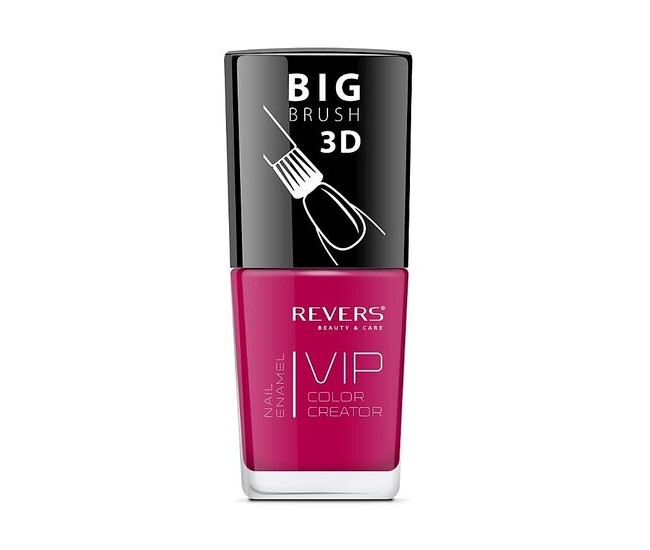 Lac de unghii Vip, 3D, Revers, rosu, 12 ml, Nr 118 - mat