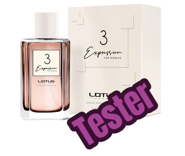 Tester Apa de parfum 3 Expression, Revers, Femei, 100ml