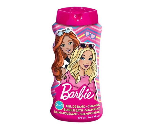 Gel de dus si sampon copii Barbie, 2044, 475ml